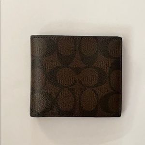Coach Slim Billfold Wallet